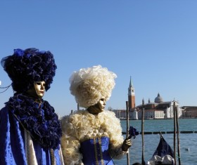 Carnival costumes and masks Stock Photo 16