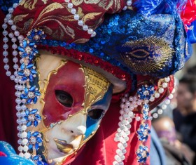 Carnival costumes and masks Stock Photo 19