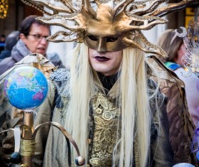 Carnival costumes and masks Stock Photo 20