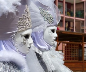 Carnival costumes and masks Stock Photo 30