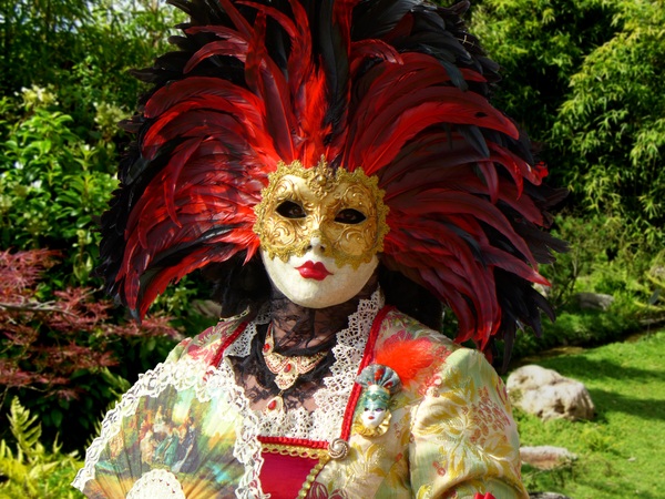Carnival costumes and masks Stock Photo 37