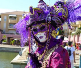 Carnival costumes and masks Stock Photo 38