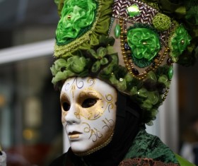 Carnival costumes and masks Stock Photo 39