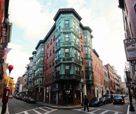 City Street View Stock Photo 01