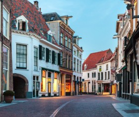 City Street View Stock Photo 07