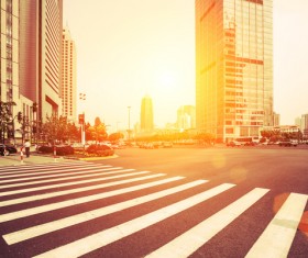 City Street View Stock Photo 09