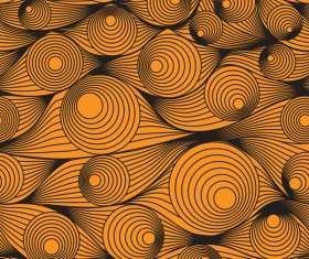 Colored wave decorative pattern seamless vector 01