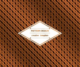 Creative template seamless pattern vector 03