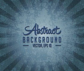 Dark blue grunge background vector