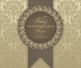 Decorative damask seamless pattern vector material 10