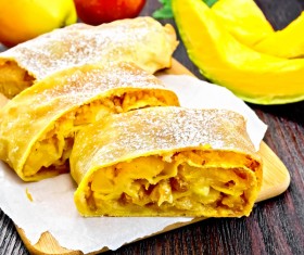 Delicious fruit sandwich dessert Stock Photo 03