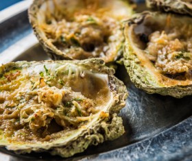 Delicious seafood Stock Photo