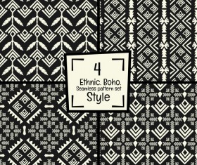 Ethnic boho seamless pattern vector 05