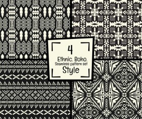 Ethnic boho seamless pattern vector 06