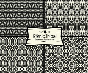 Ethnic style tribal patterns graphics vector 03 free download