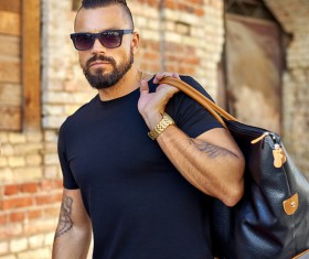 Fashion cool male Stock Photo