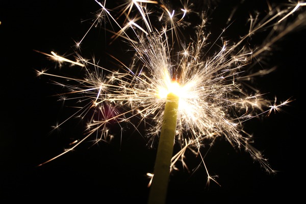 Festive night beautiful fireworks HD picture 01