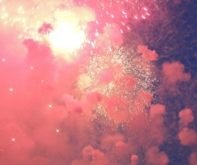 Festive night beautiful fireworks HD picture 09
