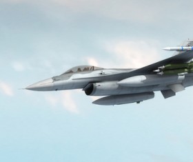 Fighter aircraft Stock Photo 04