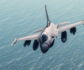 Fighter aircraft Stock Photo 05