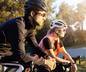 Fitness and active lifestyle cycling Stock Photo 04