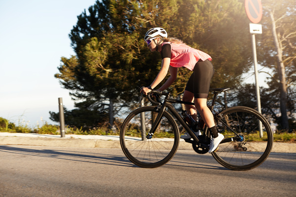 Fitness and active lifestyle cycling Stock Photo 05