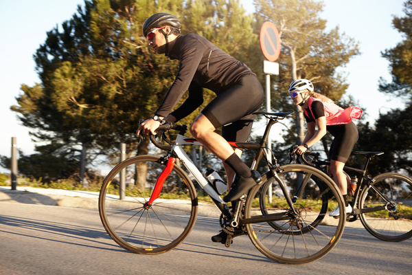 Fitness and active lifestyle cycling Stock Photo 06
