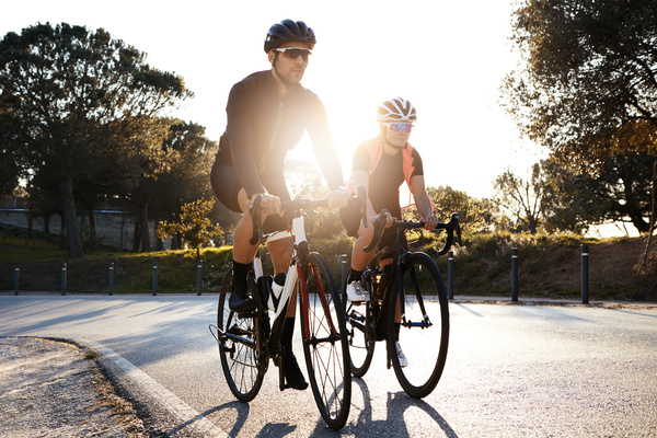 Fitness and active lifestyle cycling Stock Photo 07