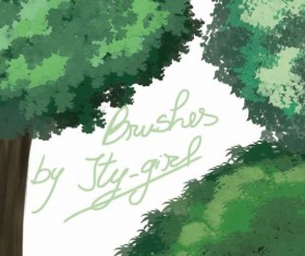 Forest Photoshop Brushes set