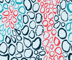 Graffiti color pattern seamless pattern vector 03