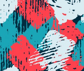 Graffiti color pattern seamless pattern vector 07