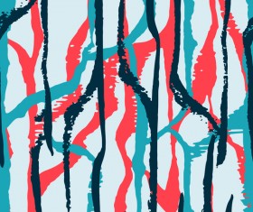 Graffiti color pattern seamless pattern vector 08