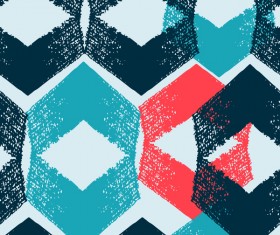 Graffiti color pattern seamless pattern vector 11