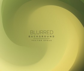 Green with yellow blurred background vector 01