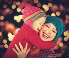 Happy mother and son Stock Photo