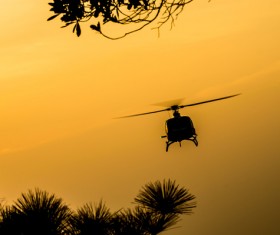 Helicopter Stock Photo