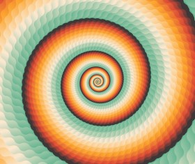Infinity spiral abstract paper background vector 01