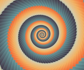 Infinity spiral abstract paper background vector 02