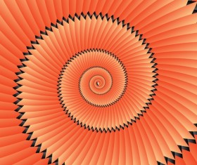 Infinity spiral abstract paper background vector 04