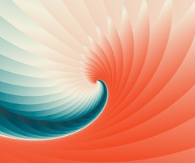 Infinity spiral abstract paper background vector 08