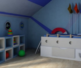 Interior corner Stock Photo