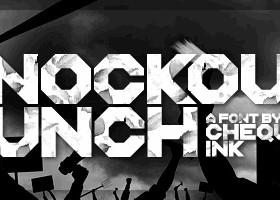 Knockout Punch font