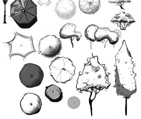 Landscape Architecture Photoshop Brushes