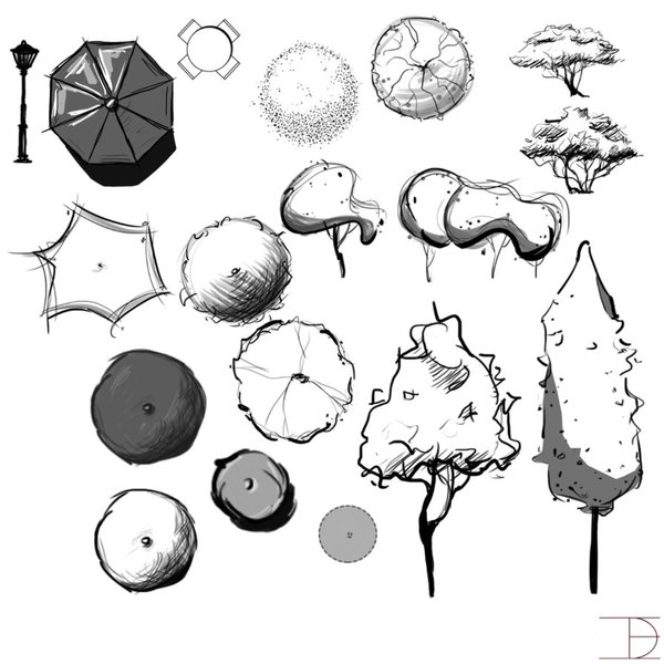 Top Free Photoshop Brushes For Architects Landscape Architecture | My ...