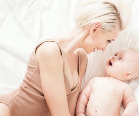 Looking at the mothers baby HD picture