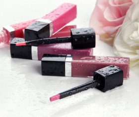 Makeup products lip glosses Stock Photo 10
