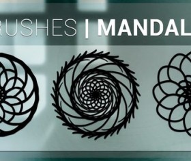 Mandala Style Photoshop Brushes