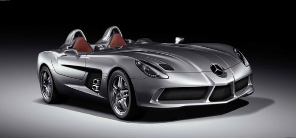 Mercedes concept car Stock Photo