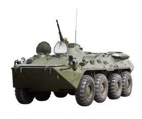 Military armored vehicles Stock Photo