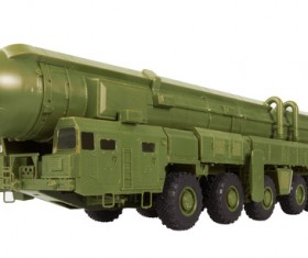 Missile car Stock Photo